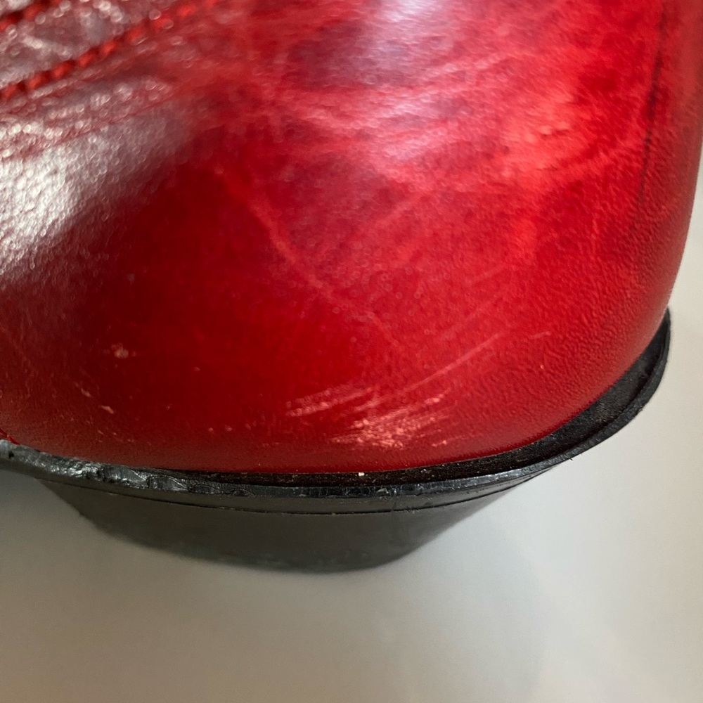 Laredo Red Western Boots - Picture 10 of 11